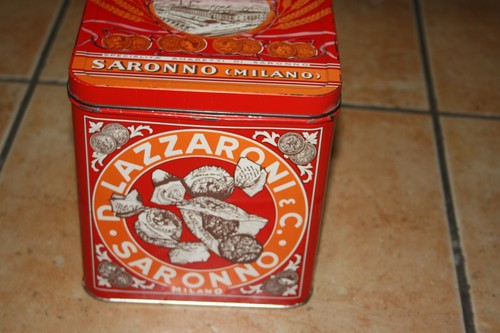 Scatola latta lazzaroni - in,
