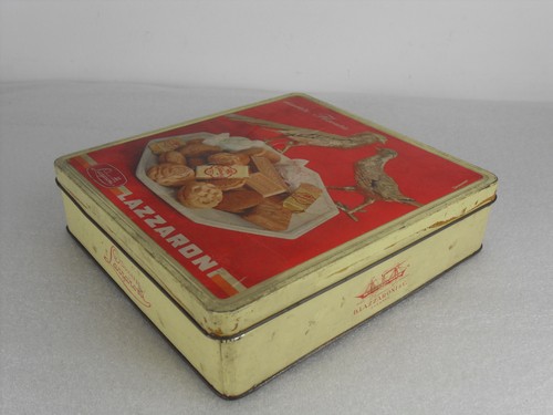 Scatola latta vintage - scatola,