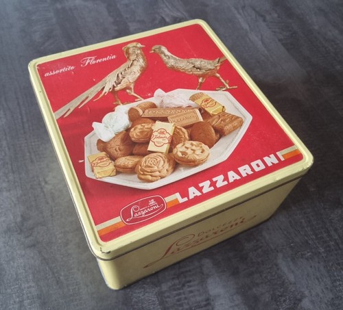 Scatola vintage latta da - scatola,