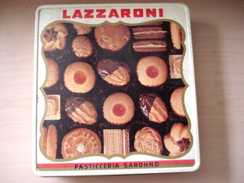 Scatola latta lazzaroni - in,