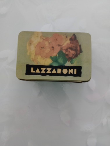Scatola latta lazzaroni - latta,