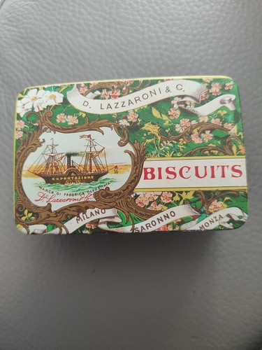 Scatola latta biscotti - scatola,