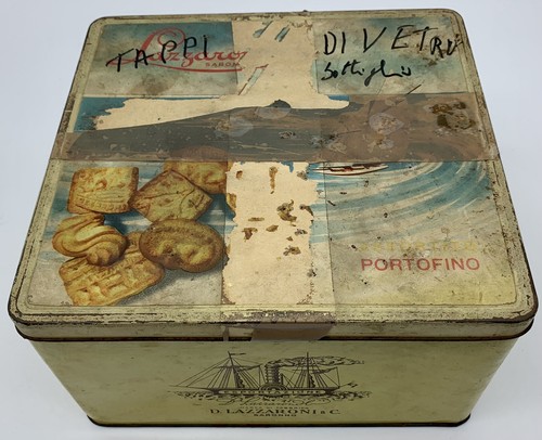 Scatola latta dolcezze - latta,