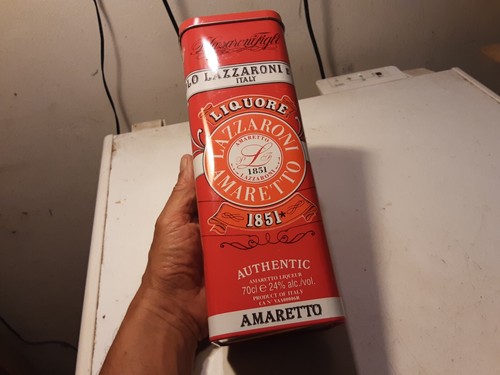 Rara scatola latta liquore - scatola, in