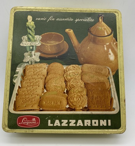 Scatola latta lazzaroni - scatola,