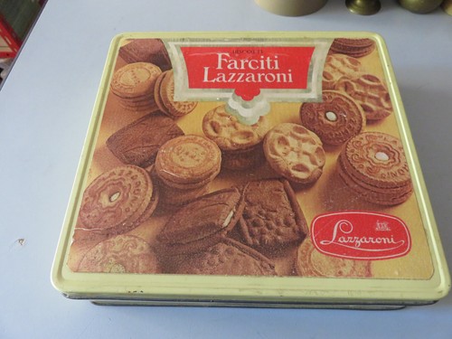 Scatola latta lazzaroni - scatola,